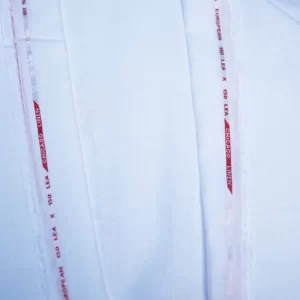 150 Lee White Pure Linen Shirting