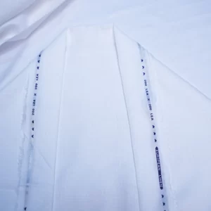 200 Lee White Pure Linen Shirting